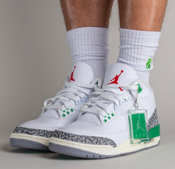 Giay Nike Air Jordan 3 Retro 'Lucky Green' CK9246-136