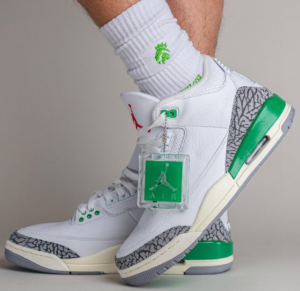 Giay Nike Air Jordan 3 Retro 'Lucky Green' CK9246-136