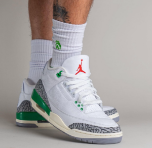 Giay Nike Air Jordan 3 Retro 'Lucky Green' CK9246-136