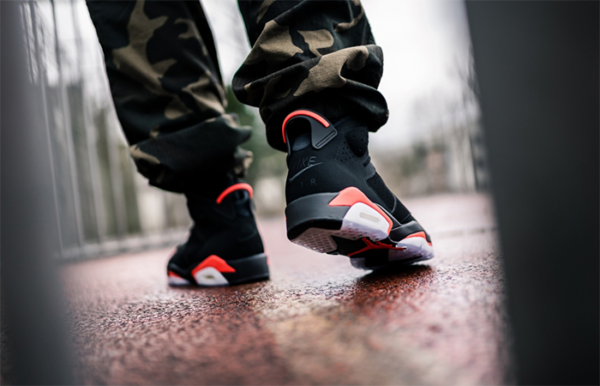 Giày Nike Air Jordan 6 Retro 'Infrared' 2019 384664-060 - Ảnh 3