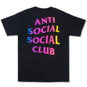 Áo Anti Social Social Club Hate More Love Black Tee