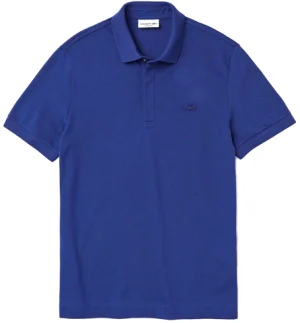 Ao Lacoste Paris Polo Shirt Regular Fit 'Blue' PH5522-HBM