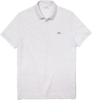 Ao Lacoste Paris Polo Shirt Regular Fit 'White' PH5522-HT1
