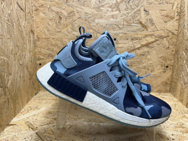 Giày Adidas NMD Xr1 Camo Pack 'Blue' BA7754 - Ảnh 7