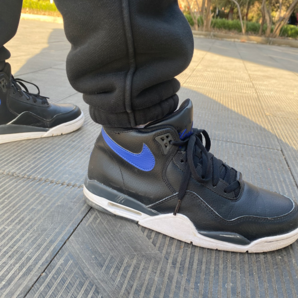Giày Nike Flight Legacy AJ4  Black Blue BQ4212-003 - Ảnh 2