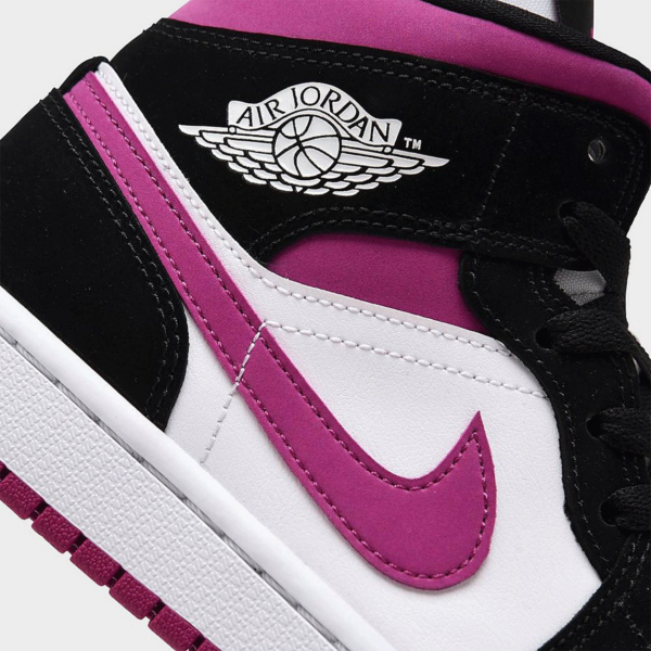Giày Nike Wmns Air Jordan 1 Mid ‘Cactus Flower’ BQ6472-005 - Ảnh 6