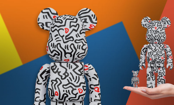 Mô Hình Bearbrick Keith Haring #8 - Ảnh 4