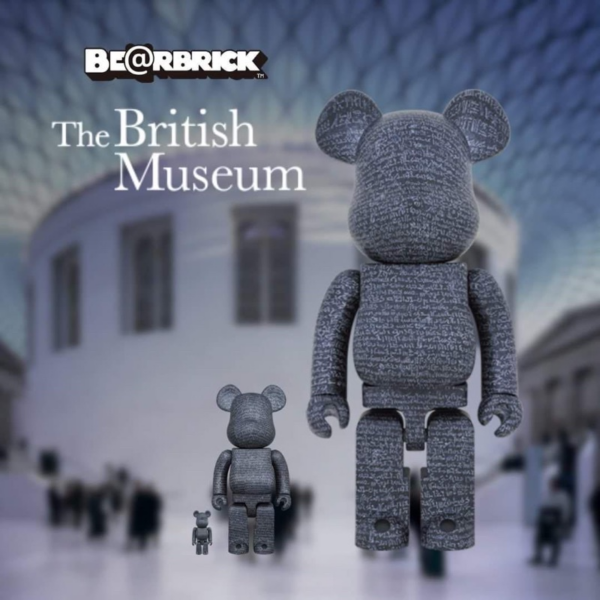 Mô Hình Bearbrick The British Museum Rosetta Stone - Ảnh 2