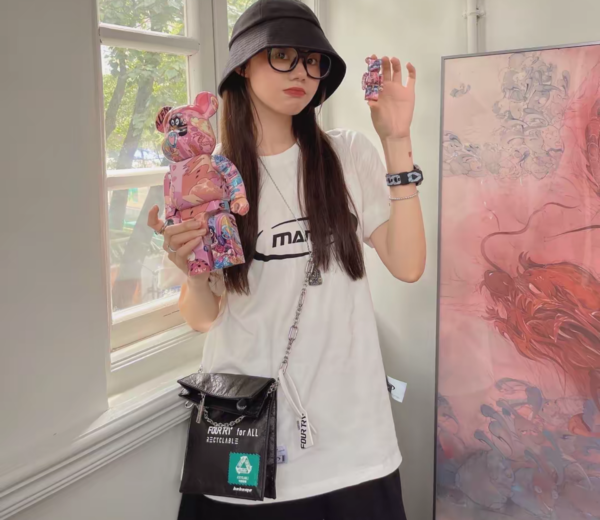 Mô Hình Bearbrick x QQ Valentine Limited Edition 520 - Ảnh 4
