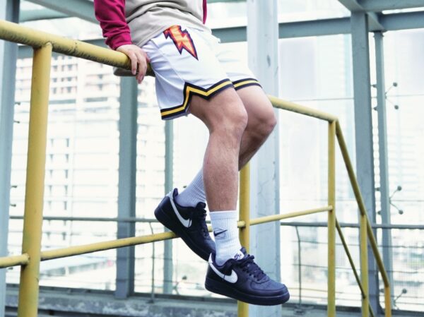 Giày Nike Air Force 1 Low Retro QS 'Black White' CQ0492-001 - Ảnh 2