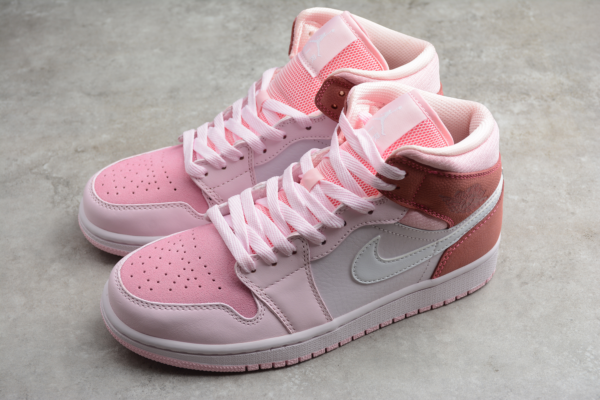 Giày Nike Air Jordan 1 Mid 'Digital Pink' CW5379-600 - Ảnh 6