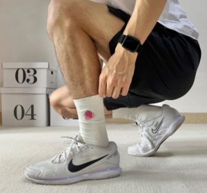 Alternative view of Giày Tennis Nike Air Zoom Vapor Pro 'White Black' CZ0220-124