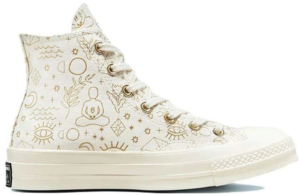 Giay Converse Chuck Taylor All-Star 70 Hi Elements Print 'Egret Gold' A02207C