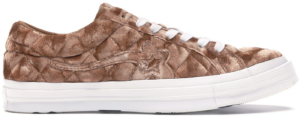 Giày Converse Golf Le Fleur x One Star 'Quilted Velvet Brown' 165599C