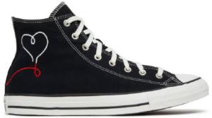 Giày Converse Chuck Taylor All Star High 'Made with Love Black' 171158F