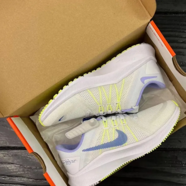 Giày Nike Wmns Quest 4 'White Game Royal' DA1106-101 - Ảnh 4