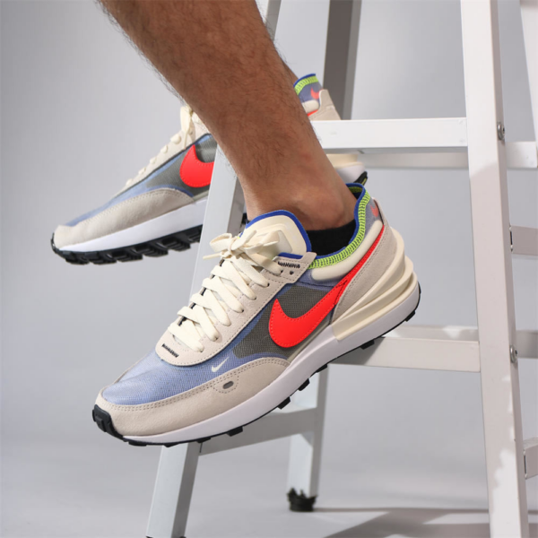 Giày Nike Waffle One 'Coconut Milk Crimson Royal' DA7995-101 - Ảnh 3