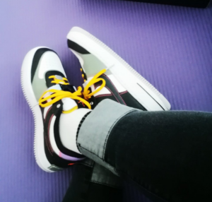 Alternative view of Giày Nike Wmns Air Force 1 Shadow 'Spiral Sage' DC2542-001