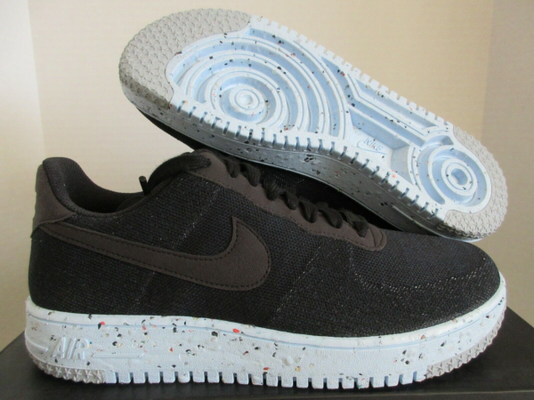 Giày Nike Air Force 1 Crater Flyknit 'Black Chambray Blue' DC4831-001 - Ảnh 4
