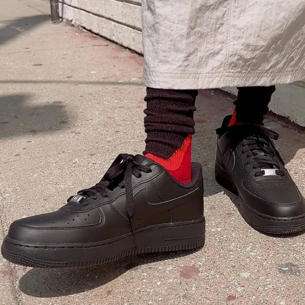 Giày Nike Air Force 1 Low '07 All Black DD8959-001 - Ảnh 5