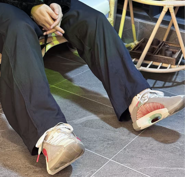 Giày Nike CLOT x Air Jordan 35 'Sepia Stone' DD9322-200 - Ảnh 5