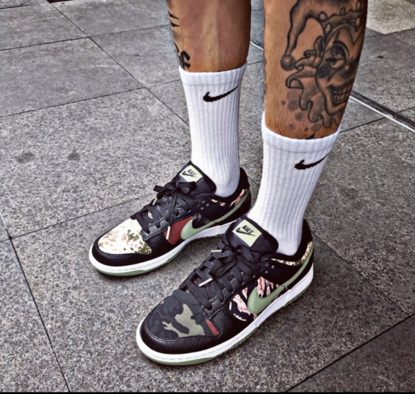 Giày Nike Dunk Low Camo 'Oil Green' DH0957-001 - Ảnh 2