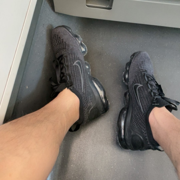 Giày Nike Air VaporMax 2021 Flyknit 'Triple Black' DH4084-001 - Ảnh 2