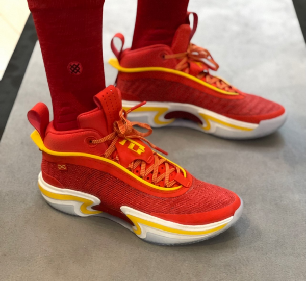 Giày Nike Guo Ailun x Air Jordan 36 'China' DJ4480-600 - Ảnh 2
