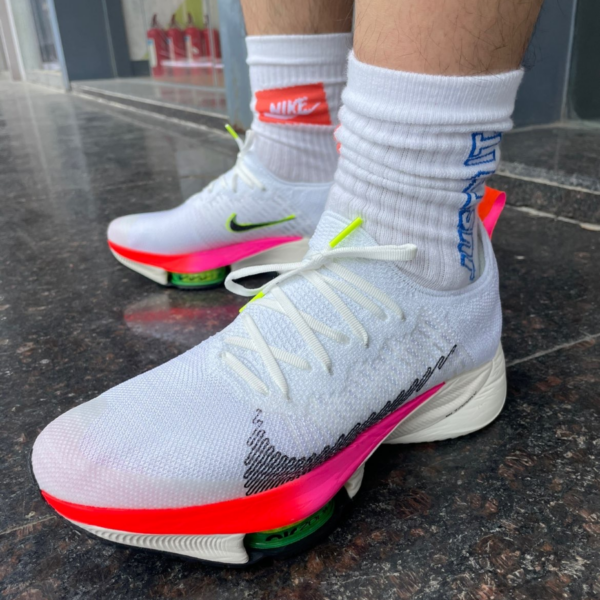Giày Nike Air Zoom Tempo NEXT% Flyknit 'Rawdacious' DJ5430-100 - Ảnh 2