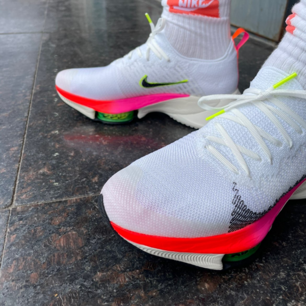 Giày Nike Air Zoom Tempo NEXT% Flyknit 'Rawdacious' DJ5430-100 - Ảnh 3