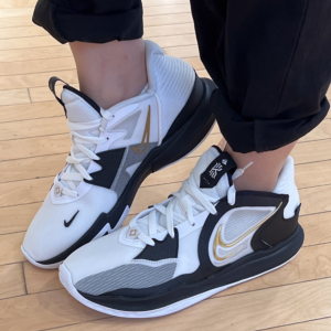 Giay Nike Kyrie Low 5 EP 'White Black Metallic Gold' DJ6014-101