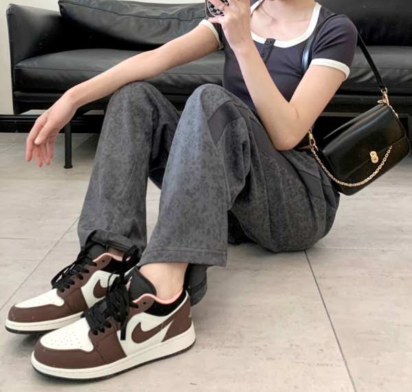 Giày Nike Air Jordan 1 Low SE GS 'Light Chocolate' DM0589-200 - Ảnh 8