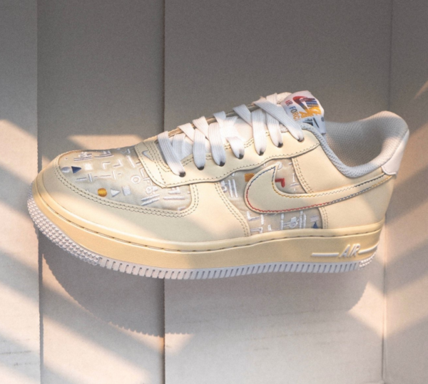Giày Nike Air Force 1 Low '07 LV8 Hangul Day Cream DO2701-715 - Ảnh 3