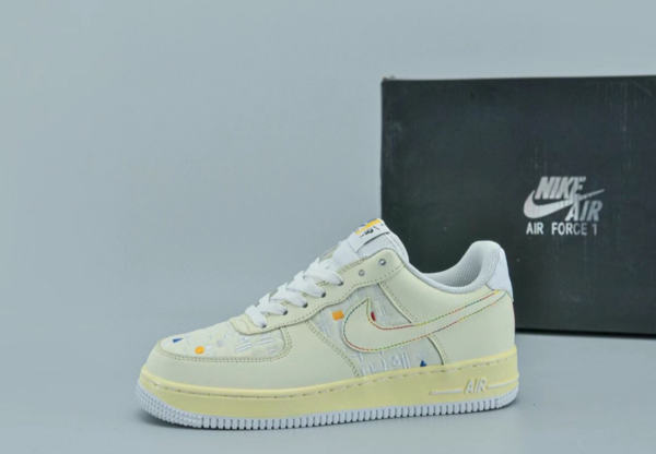 Giày Nike Air Force 1 Low '07 LV8 Hangul Day Cream DO2701-715 - Ảnh 5
