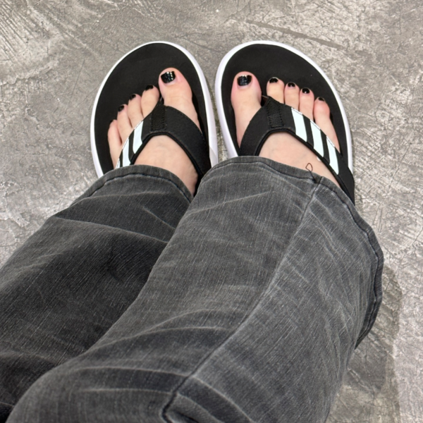Dép Adidas Comfort Flip Flops Black EG2069 - Ảnh 5