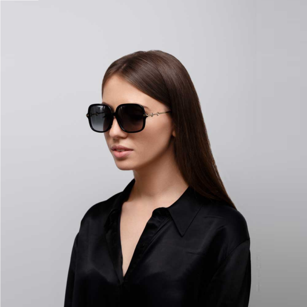 Kính Gucci Woman Acetate Black GG0884SA-001 - Ảnh 2