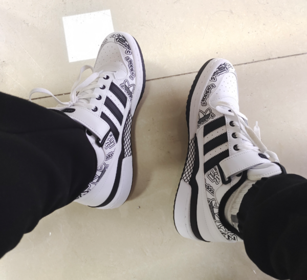 Giày Adidas Forum Low 'Stickers' GW4921 - Ảnh 3