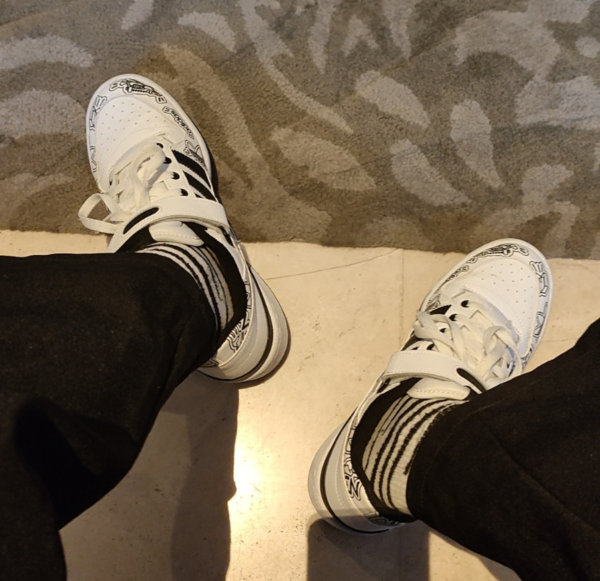 Giày Adidas Forum Low 'Stickers' GW4921 - Ảnh 2