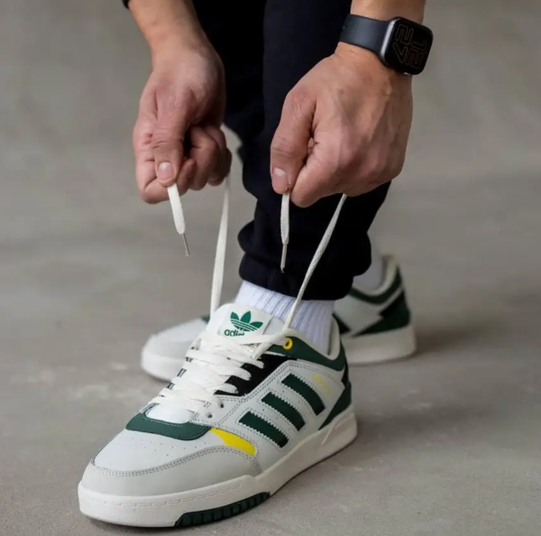 Giày Adidas Drop Step Low 'White Tech Emerald' GW9735 - Ảnh 4