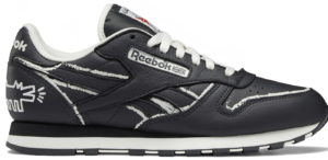 Giày Reebok Keith Haring x Classic Leather 'Dog Blackboard Chalk Drawing' GZ1456