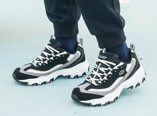 Giày Skechers D'Lites 1.0 'Black' 237153-BKNT - Ảnh 2