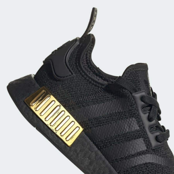 Giày Adidas Wmns NMD_R1 'Black Gold Metallic' FV1787 - Ảnh 5