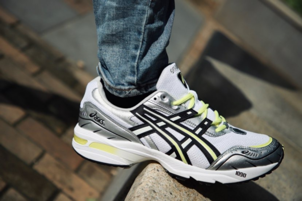 Giày Asics Gel 1090 'White Silver Yellow' 1201A484-100 - Ảnh 3