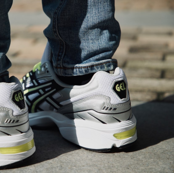 Giày Asics Gel 1090 'White Silver Yellow' 1201A484-100 - Ảnh 5