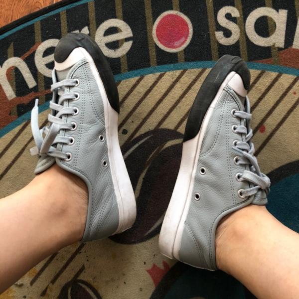 Giày Converse Jack Purcell 'Grey' 169348C - Ảnh 2