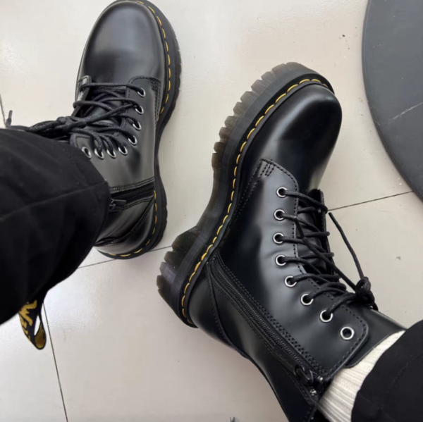 Giày Dr. Martens 1460 Bex 'Black Smooth' 25345001 - Ảnh 6