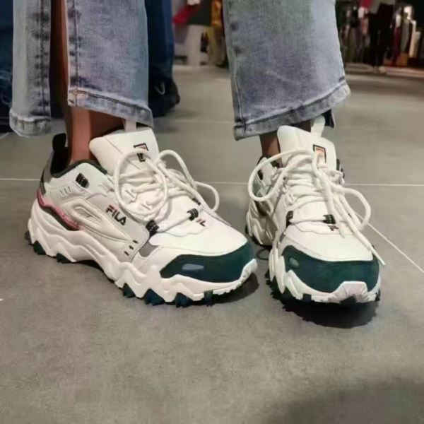 Giày Fila Oakment White Green 1JM00801-143 - Ảnh 2