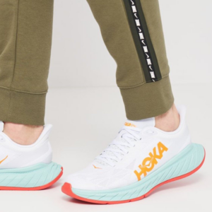 Alternative view of Giày Hoka One One Men's Carbon X2 White Blazing Orange 1113526-WBOR