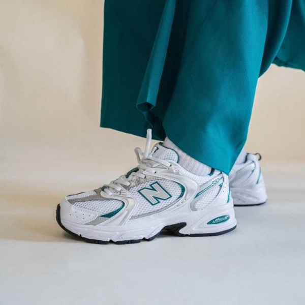 Giày New Balance 530 'White Metallic Silver' MR530AB - Ảnh 4