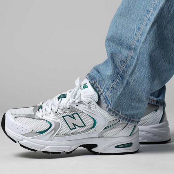 Giày New Balance 530 'White Metallic Silver' MR530AB - Ảnh 5